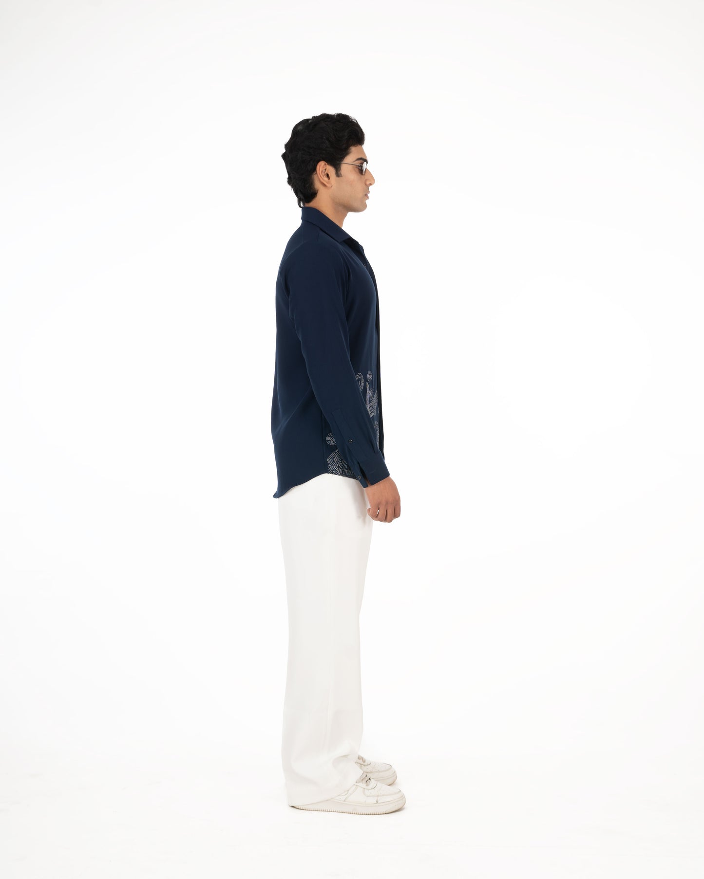 STARRY NIGHT NAVY BLUE SHIRT
