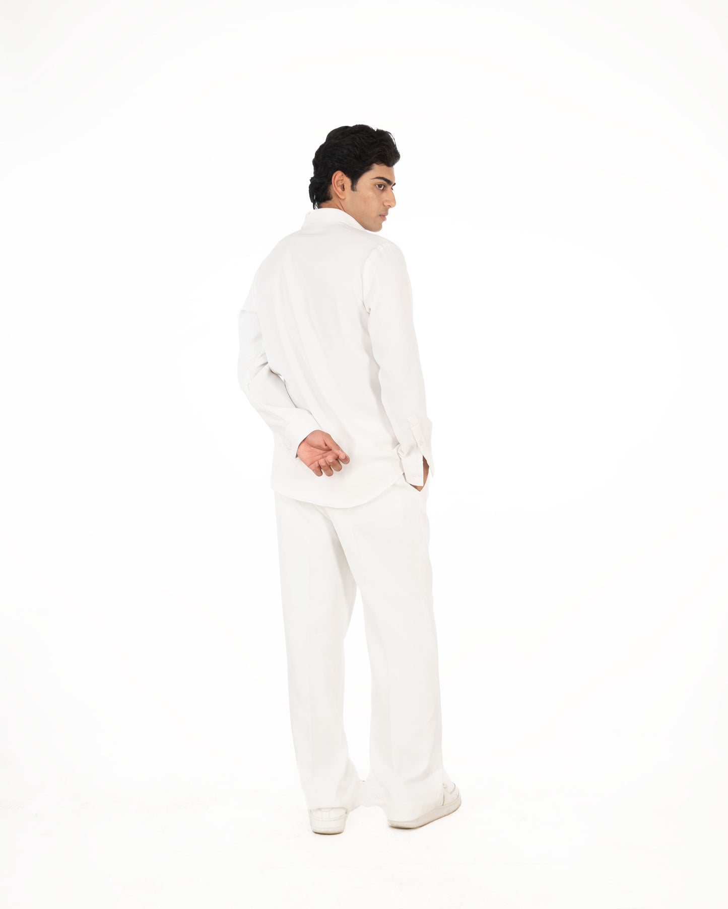RED DRAG FLYY WHITE SHIRT