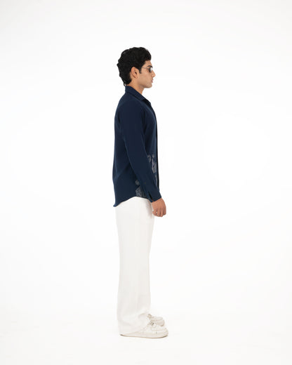 STARRY NIGHT  NAVY BLUE SHIRT