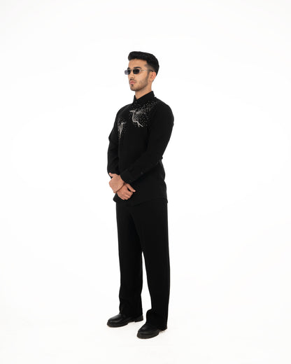 HUMMING BLACK SHIRT