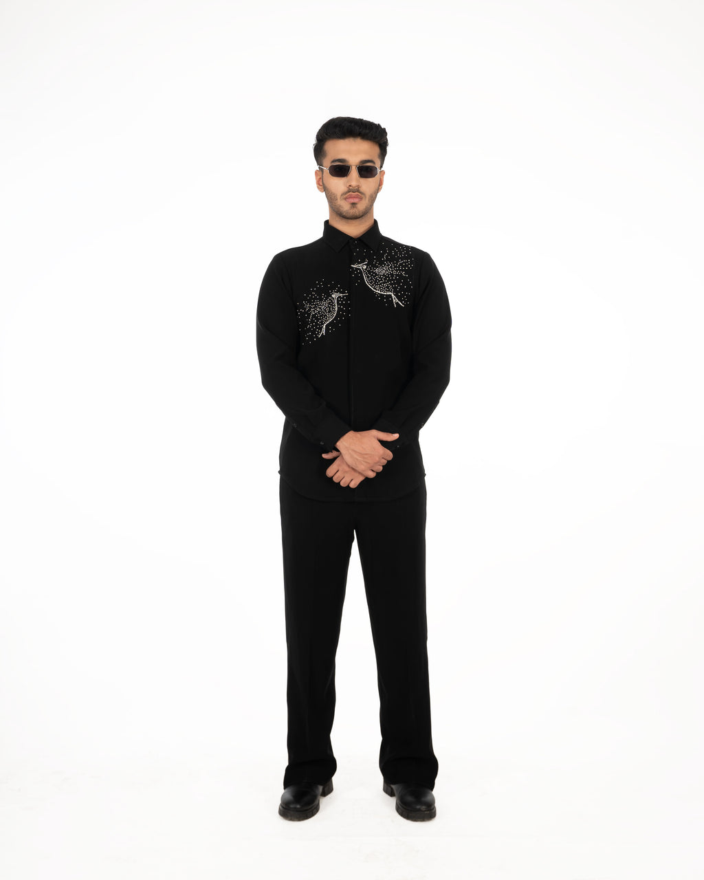 HUMMING BLACK SHIRT - Menoir