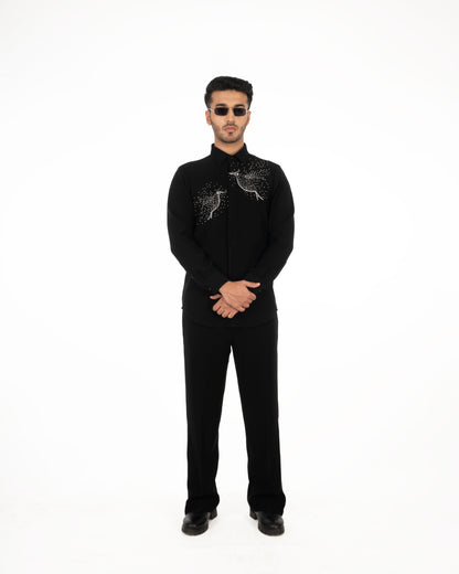 HUMMING BLACK SHIRT