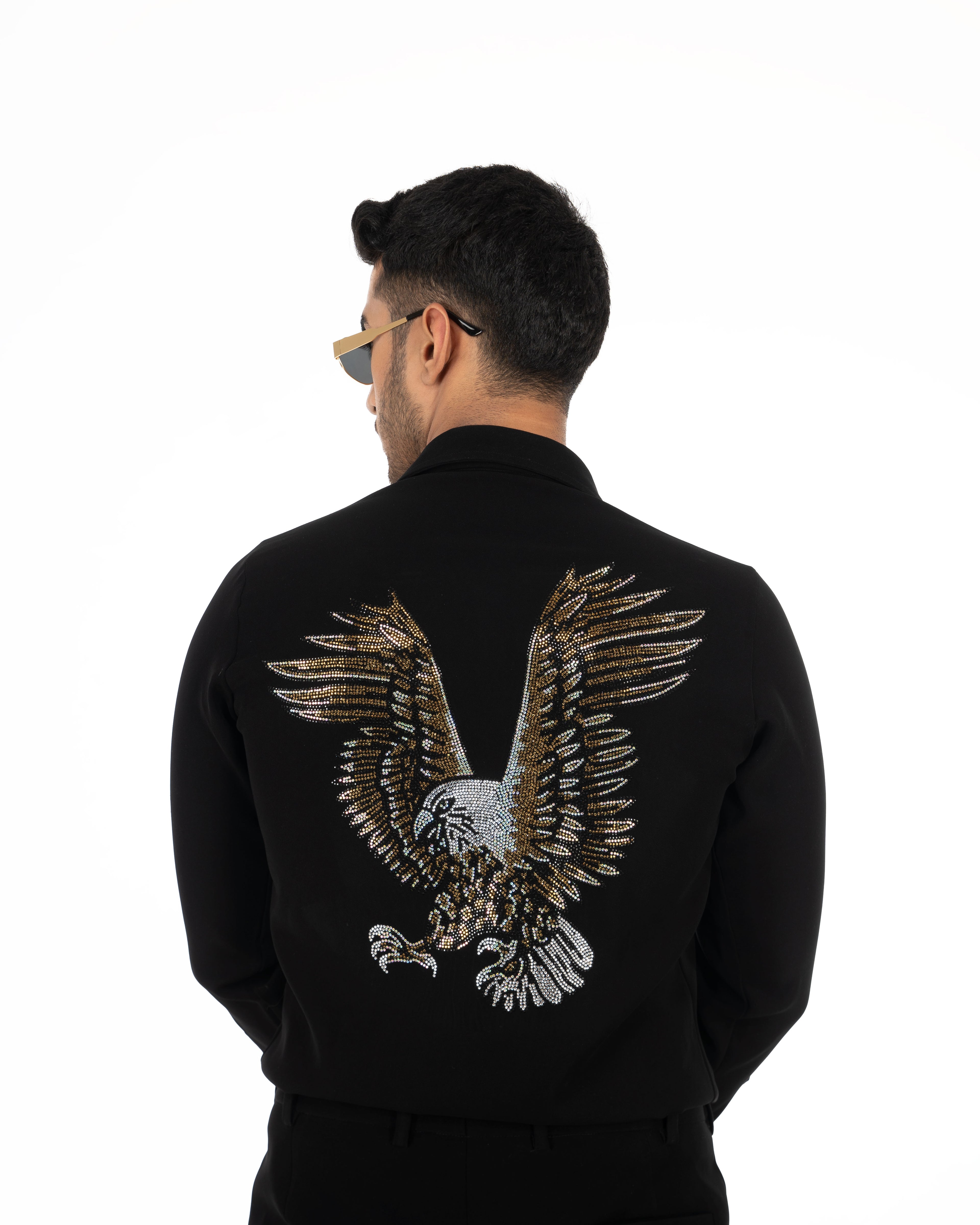 HAWK BLACK SHIRT - Menoir