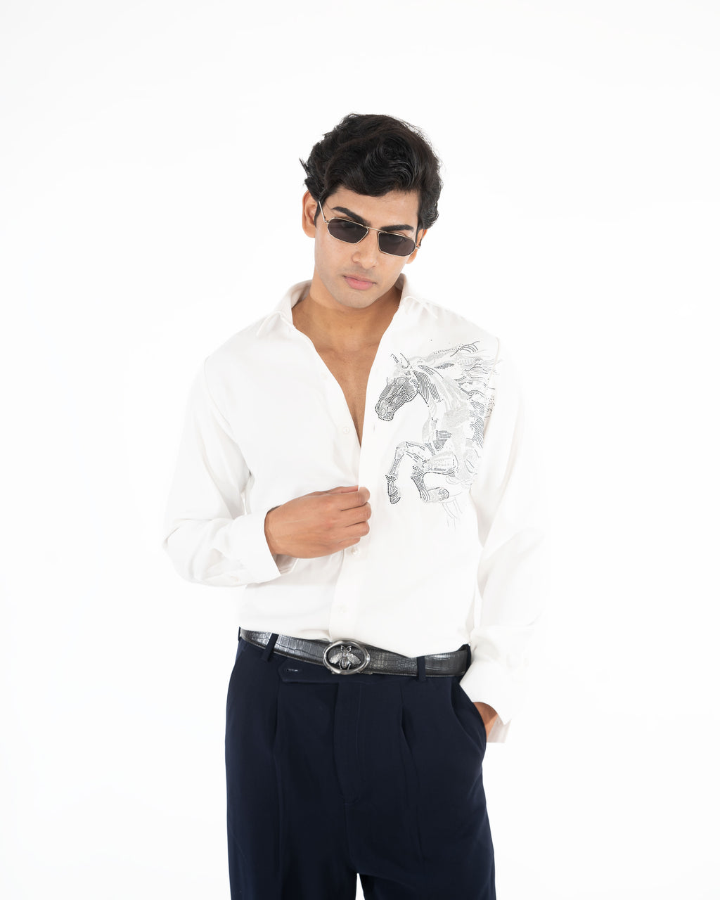 VELORIAN WHITE SHIRT - Menoir