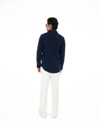 STARRY NIGHT  NAVY BLUE SHIRT - Menoir