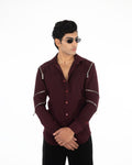 CHAINED WINE SHIRT - Menoir