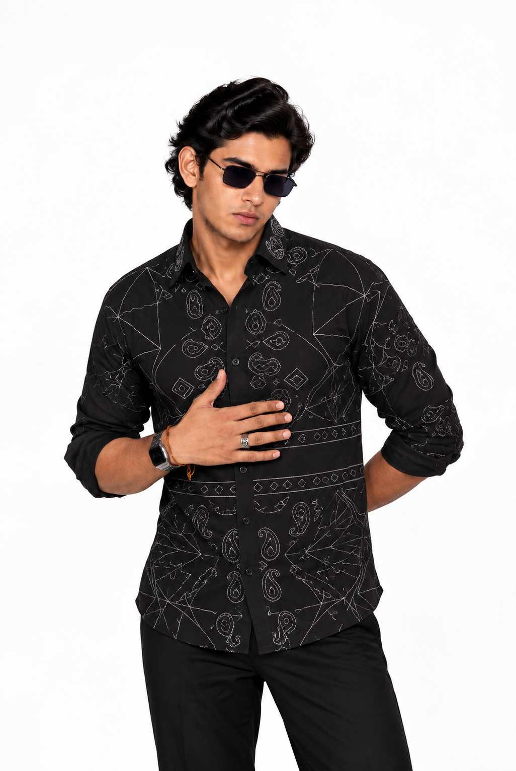 Onyx Textured Shirt