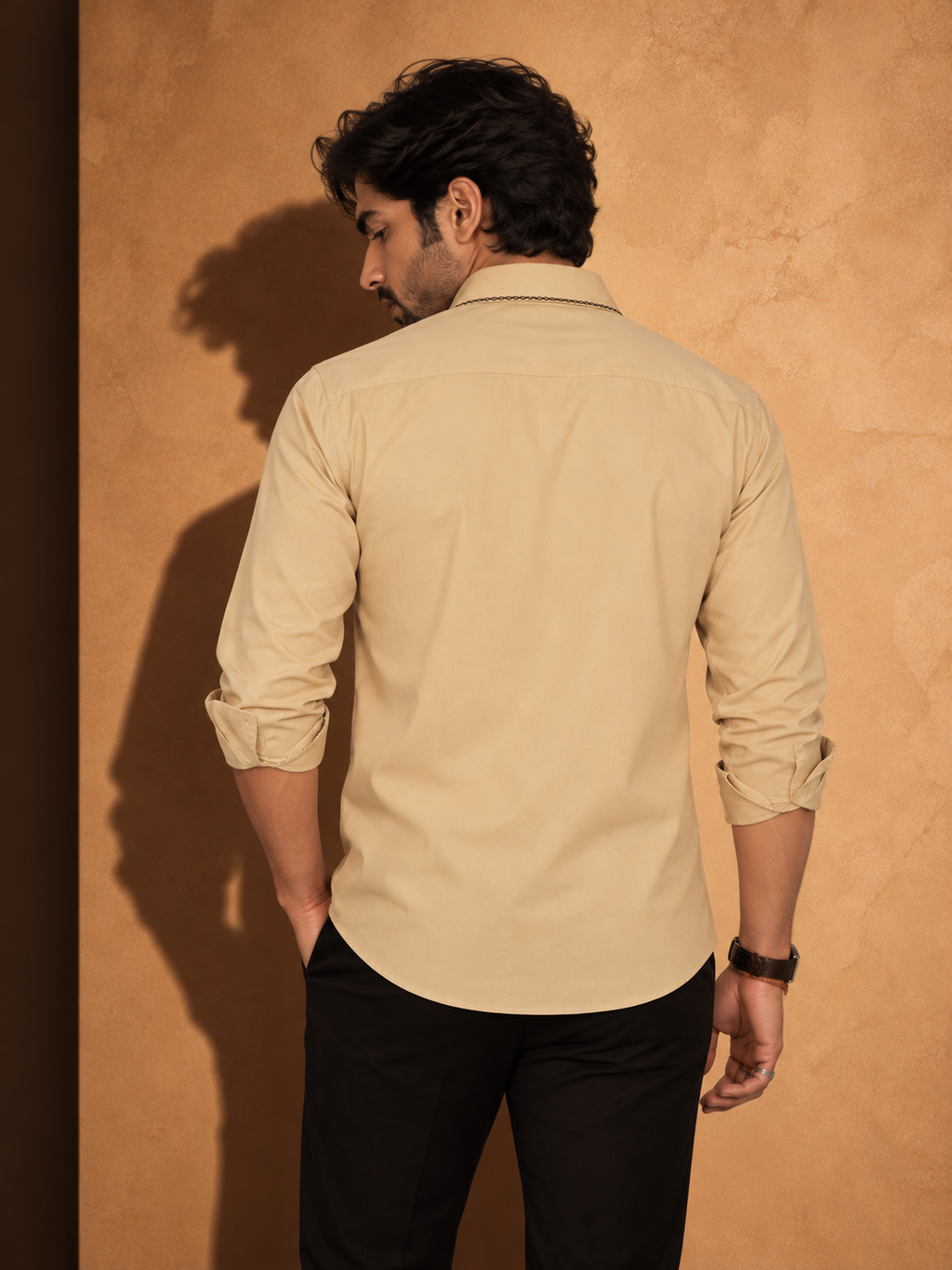 Crest Beige Shirt