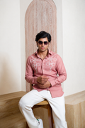 The Court Knot  linen shirt