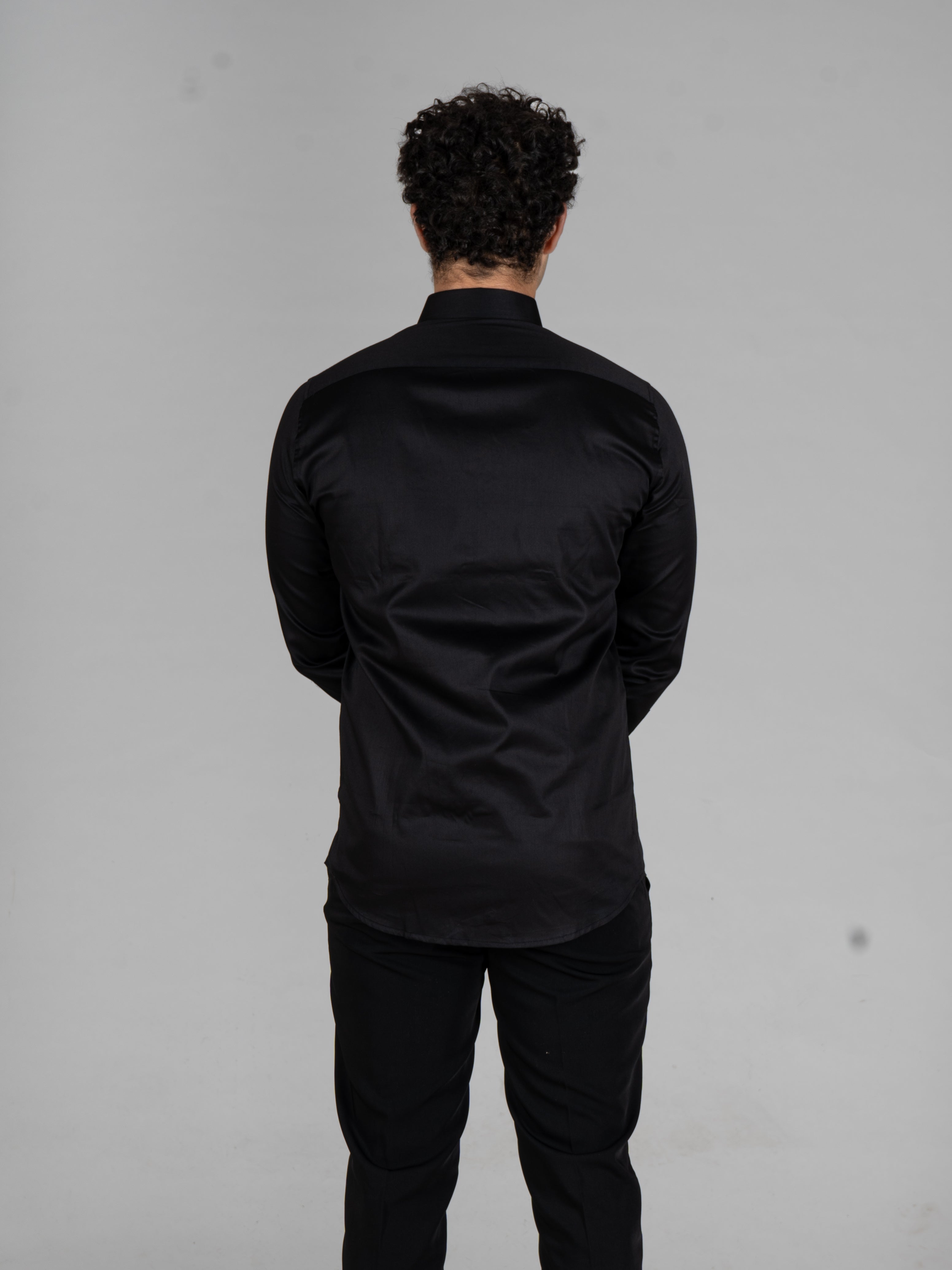 DIA ZIP BLACK SHIRT - Menoir
