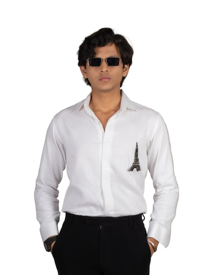 EMBROIDERED PATCH SHIRT