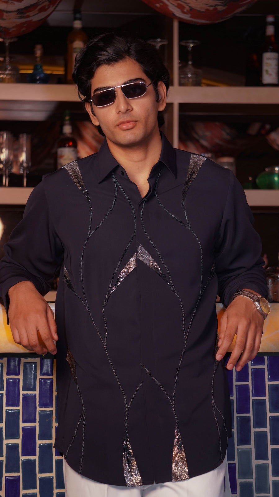 MIDNIGHT VEIN SHIRT