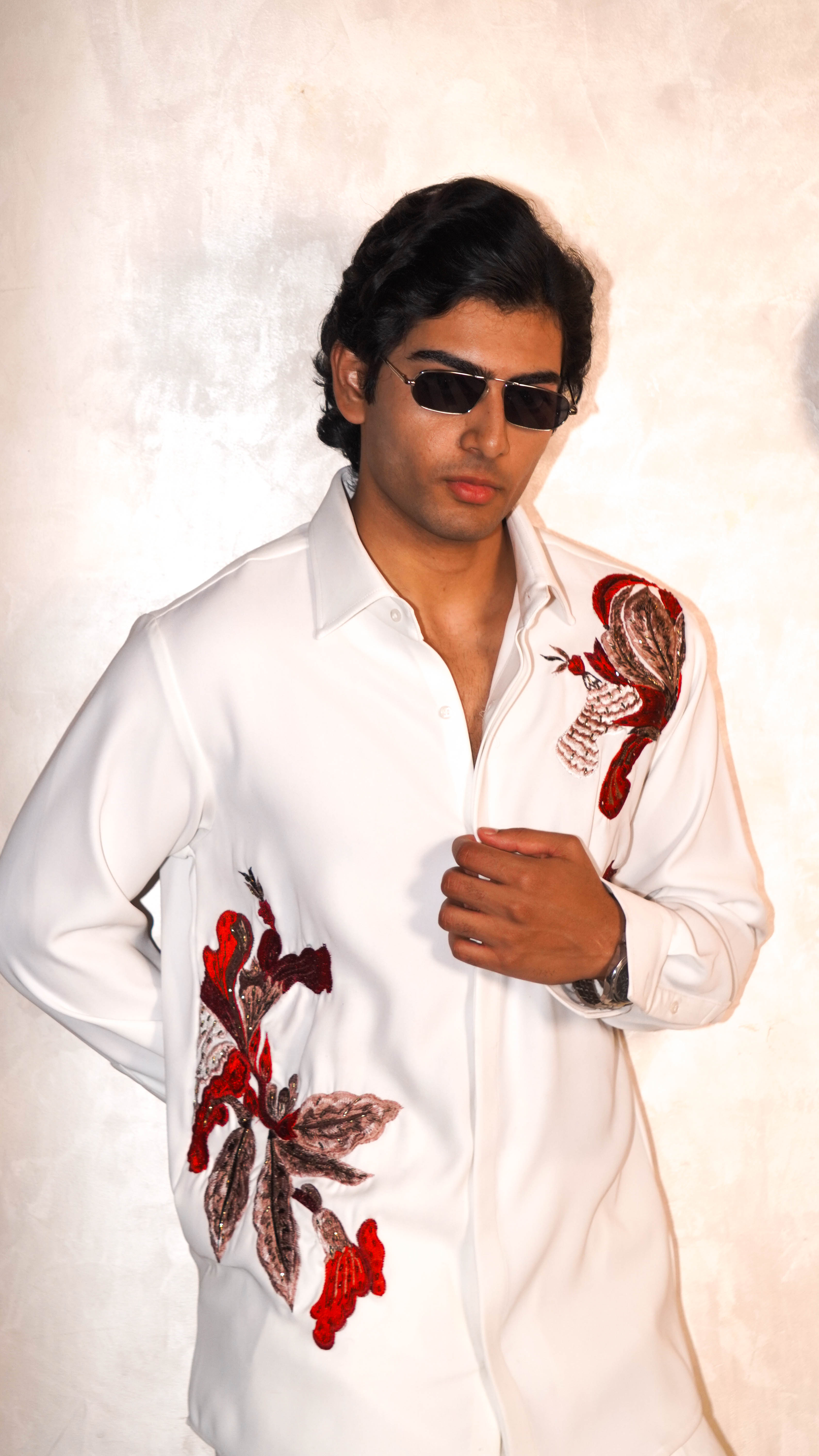 THE VELVET BLOOM SHIRT