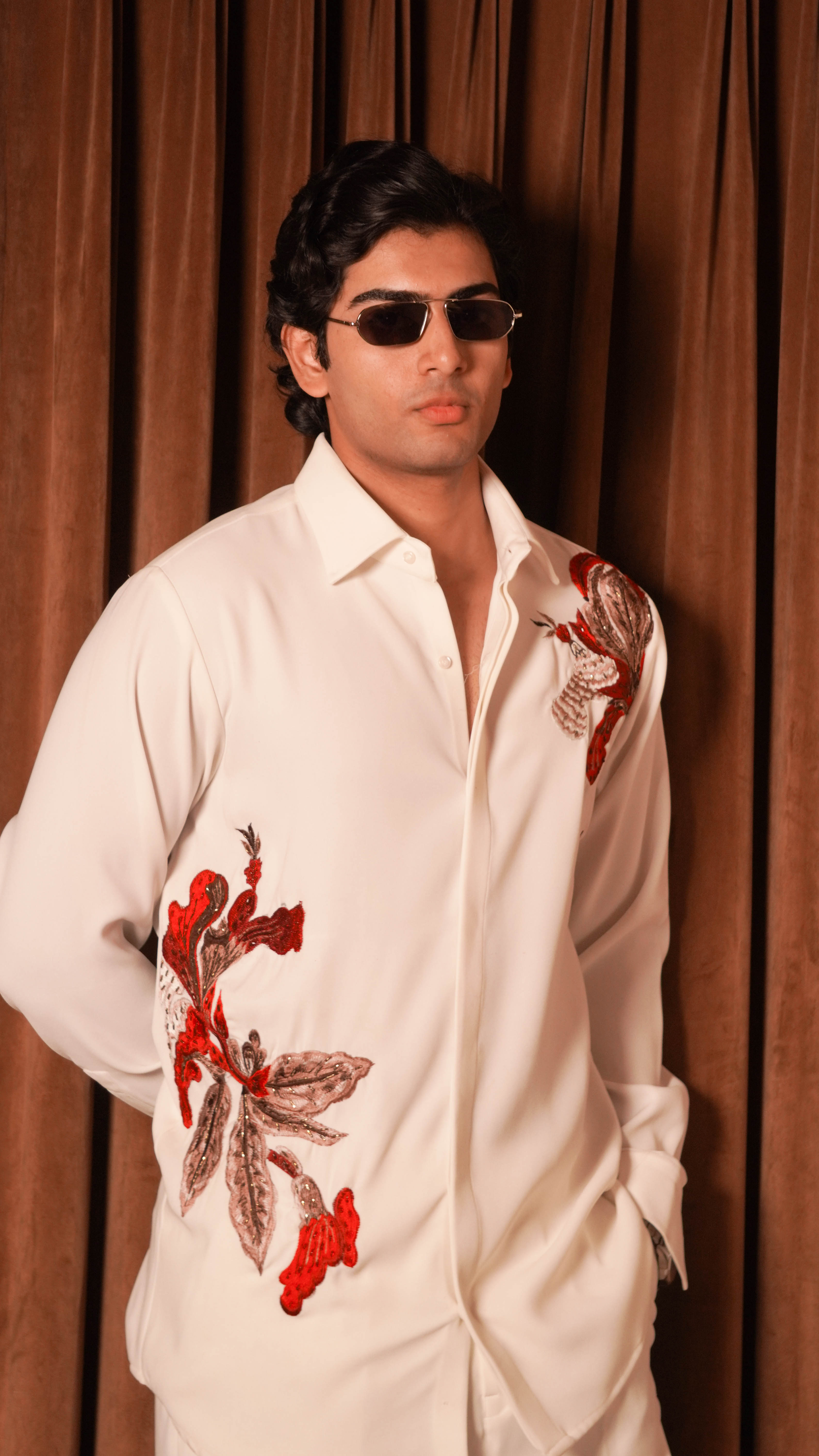 THE VELVET BLOOM SHIRT