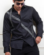 Black Reign Embellished Shirt