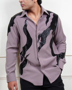Black Nox Embroidered Shirt