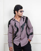Black Nox Embroidered Shirt