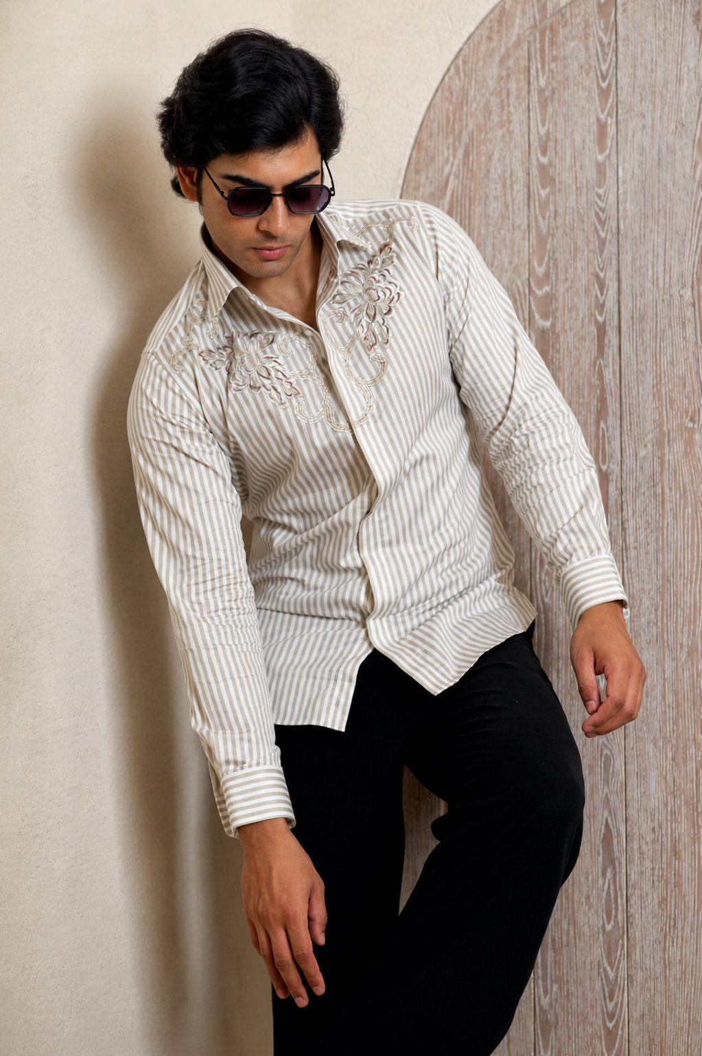 The Ornate Stripe Shirt